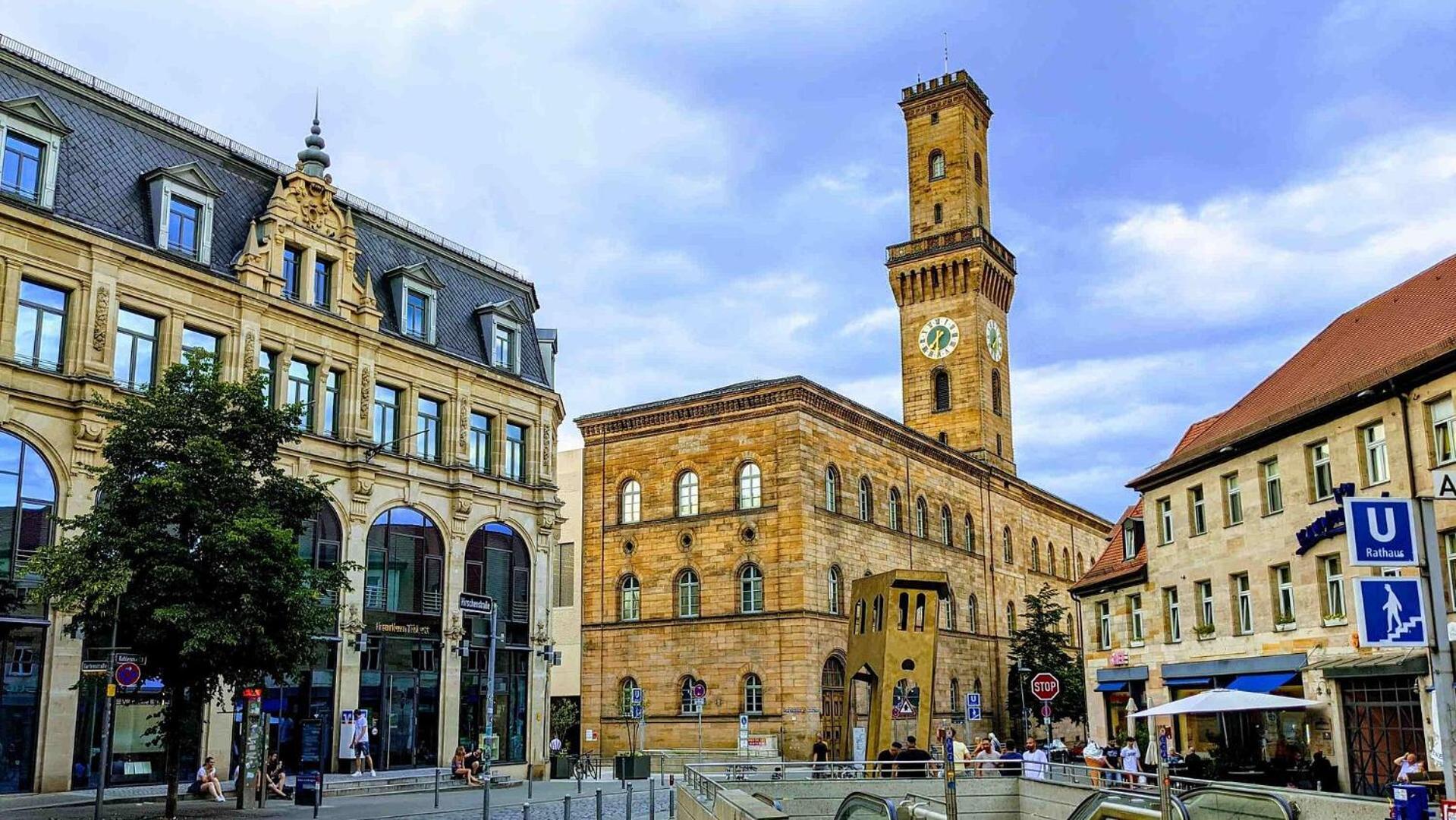 Wohnung Am Gruenen, Naehe Stadtzentrum Und Hauptbahnhof, Wlan Inklusive เฟือร์ท ภายนอก รูปภาพ